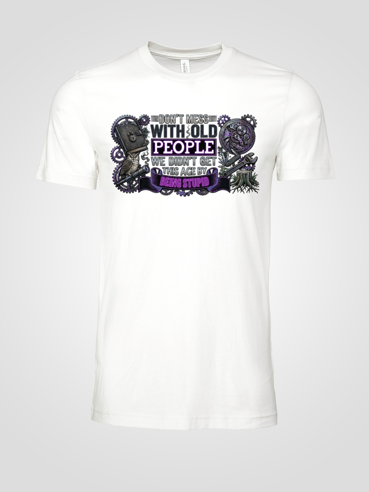 The "Vintage Wisdom" Steampunk Survivor Tee