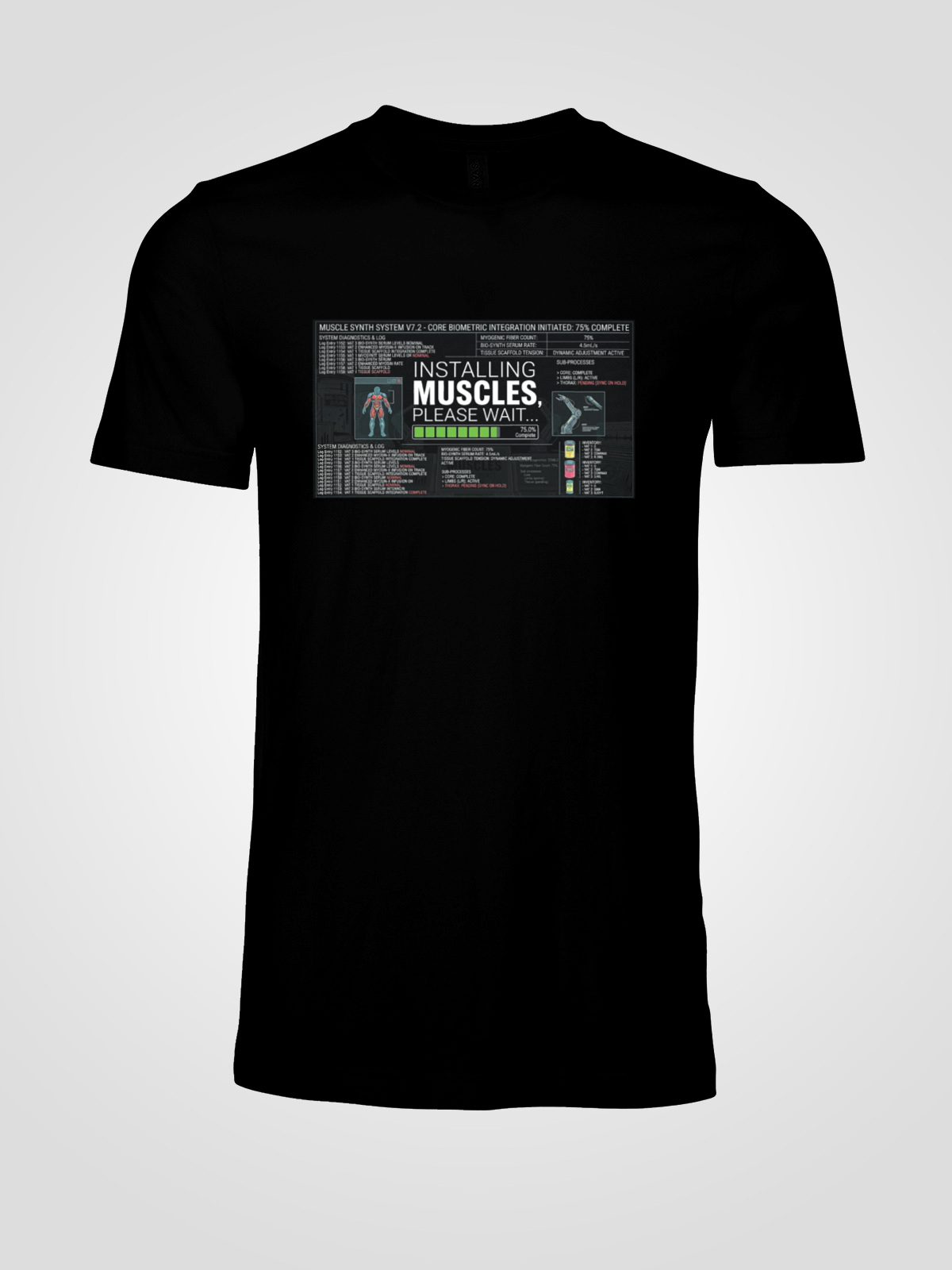 The "Pending Gains" System Update Tee